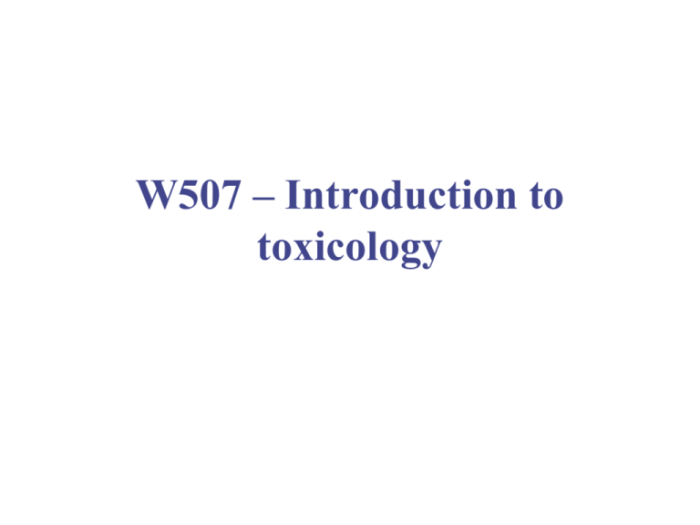 Introduction to toxicology webquest answers