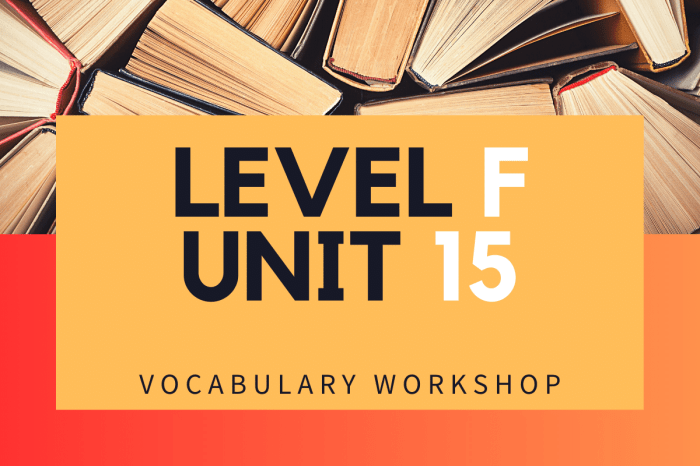 Level d unit 2 vocabulary workshop answers