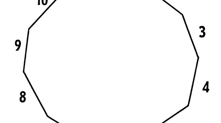 A regular decagon has a radius of 8 cm