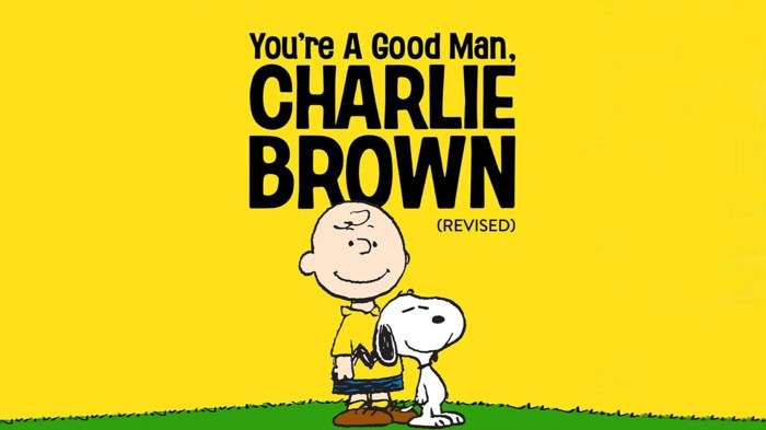 Lucy monologue you're a good man charlie brown