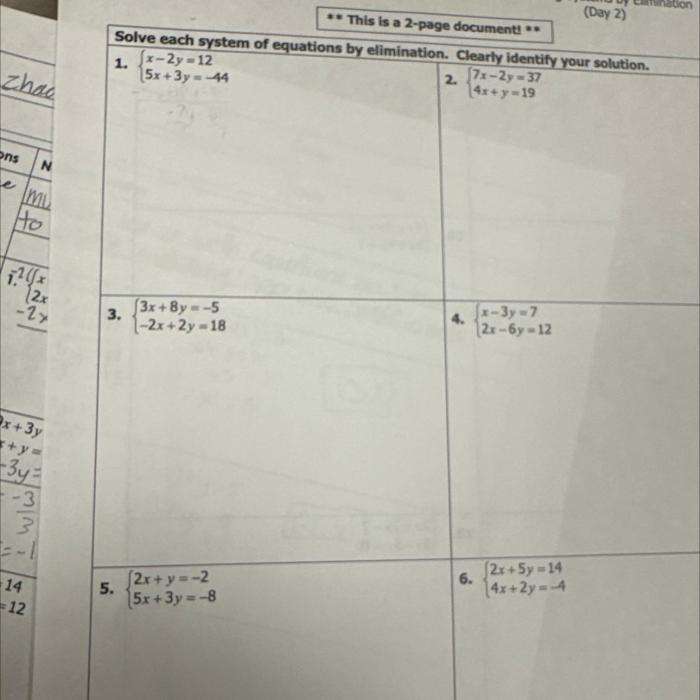 Unit 2 equations and inequalities answer key homework 2