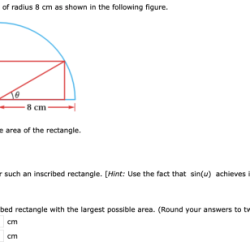 Rectangle semicircle